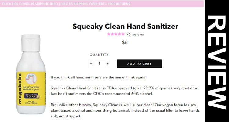 Megababe Hand Sanitizer Reviews 2020