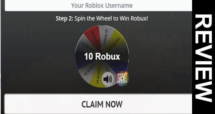 Robuxspin. com 2020