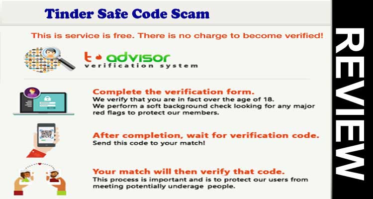 safe code tinder scam