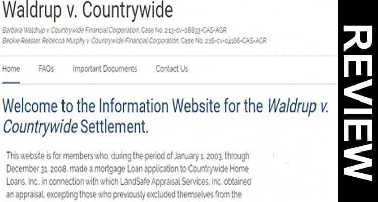 Waldrup Williams Appraisal Lawsuit Scam {Oct} A Payment!