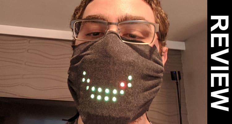 Voice Activated Led Face Mask 2020