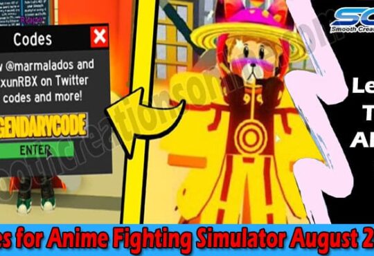 Codes For Anime Fighting Simulator August 2021 (Aug) See